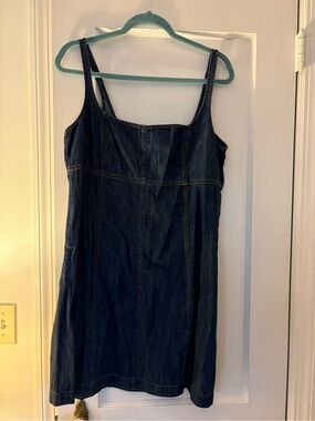 J. Crew Dark Denim Mini Dress